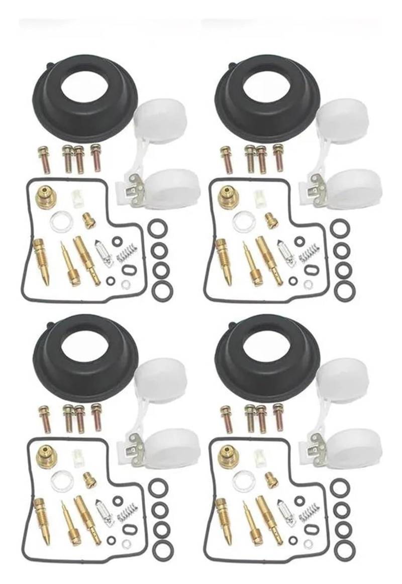 Motoren Carb Für VF750S V45 Für Sabre 1982-1983 Kraftstoffsystem Ersatzteile Motorrad Vergaser Reparatursatz Teil Schwimmermembran(2 Sets C) von RINKTEEA