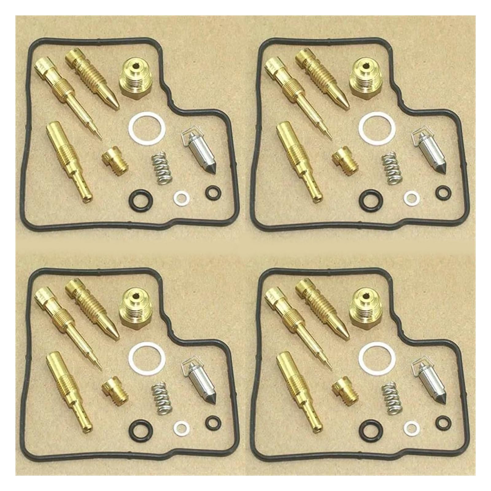 Motoren Carb Für VFR750F VFR 750 F RC36 1990 1991 1992 1993 Vergaser Motorrad Vergaser Reparatur Kit Schwimmende Nadel(4 Sets B) von RINKTEEA