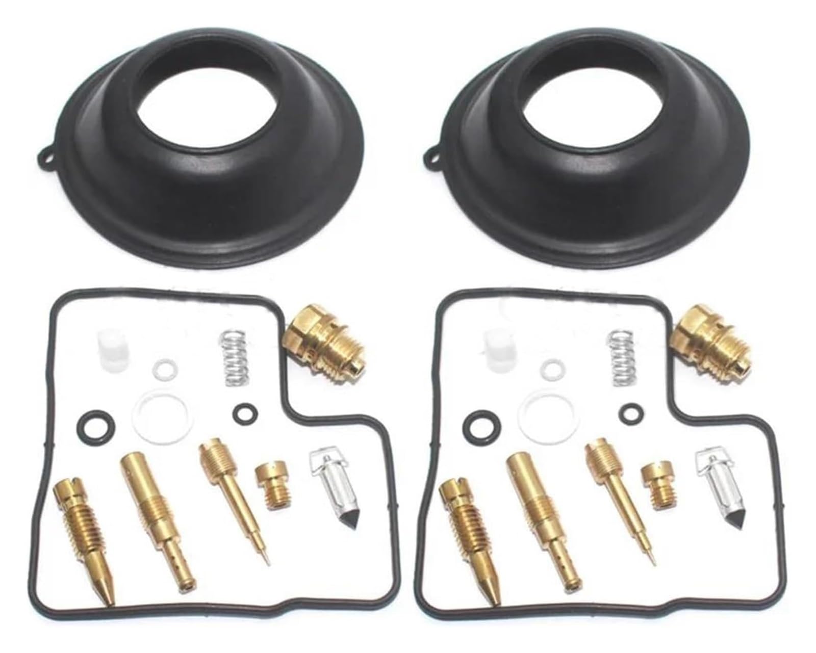 Motoren Carb Für XL650V Für T&RANSALP 1988-2006 XL 650 Kraftstoff System Ersatzteile Motorrad Vergaser Reparatur Kit Kolben Membran(4 Sets a) von RINKTEEA