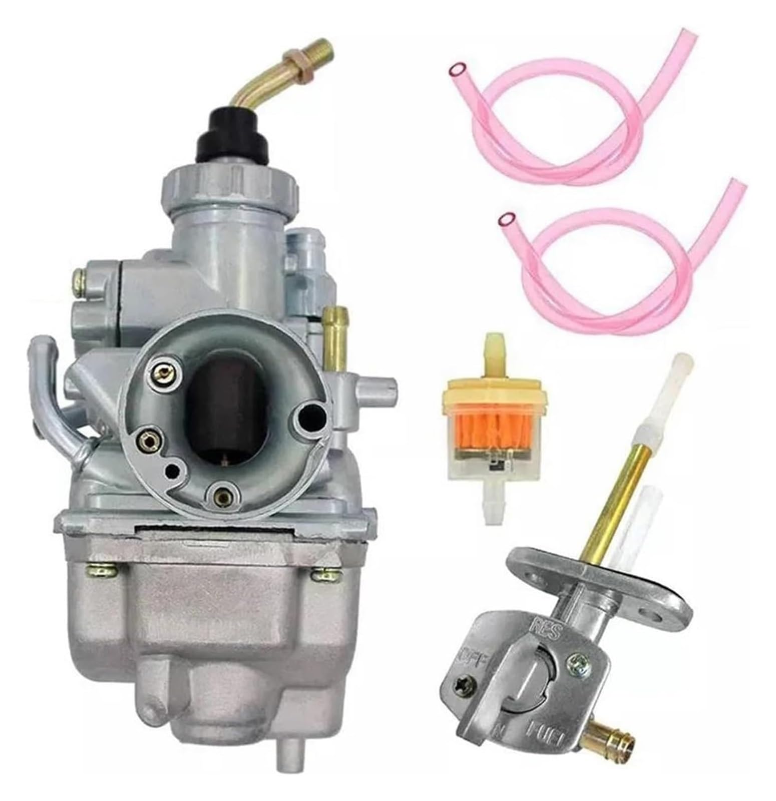 Motoren Carb Für Y&amaha TTR125L 2000 2001 2002 2003 2004 2005 2006 2007 Motorradvergaser Und Kraftstoffschalterventil Petcock von RINKTEEA