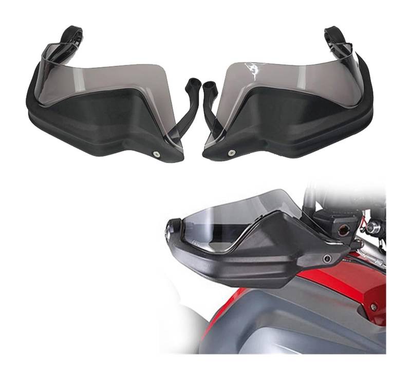 Motorrad Lenkerschutz Für B&MW R1200GS ADV F800GS Für Adventure S1000XR F900R 2014-2023 Motorrad Windabweiser Schild Handprotektoren Handschützer Protektoren(Full Set A) von RINKTEEA