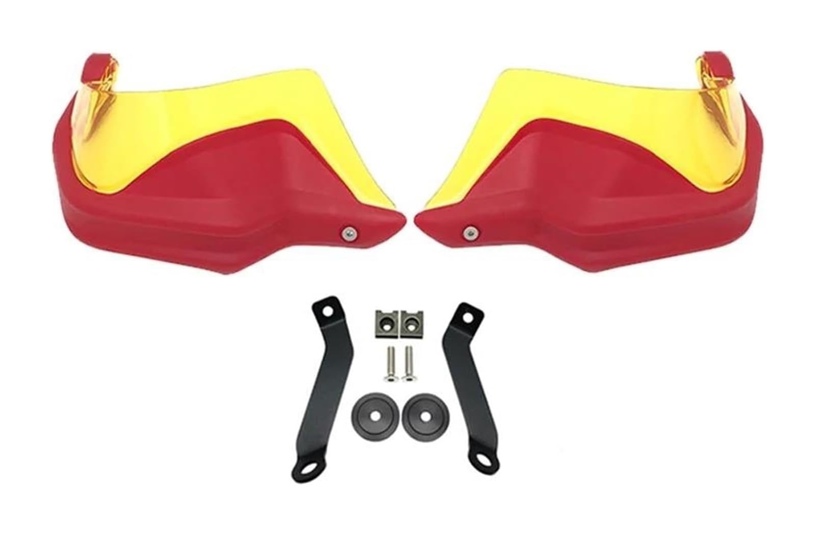 Motorrad Lenkerschutz Für NC750 X DCT NC750S NC 750 X 2013-2022 Handschützer Motorrad Lenker Handschutz Schutz Wind Handprotektoren(Red Yellow Set) von RINKTEEA