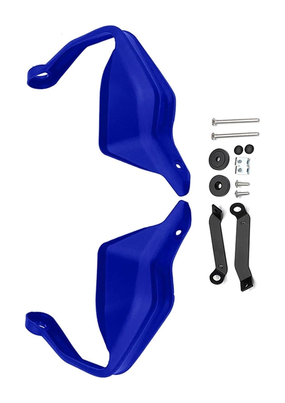 Motorrad Lenkerschutz Für NC750X DCT NC750S NC700X CTX700 2013-2021 Handschützer Windschutzscheibenschutz Motorrad ABS Handprotektoren Schild(Handguard Blue) von RINKTEEA