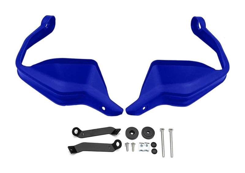 Motorrad Lenkerschutz Für NC750X DCT NC750S NC700X CTX700 2013-2021 Motorrad ABS Handprotektoren Schild Hand Guards Windschutzscheibe Schutz(Handguard Blue) von RINKTEEA