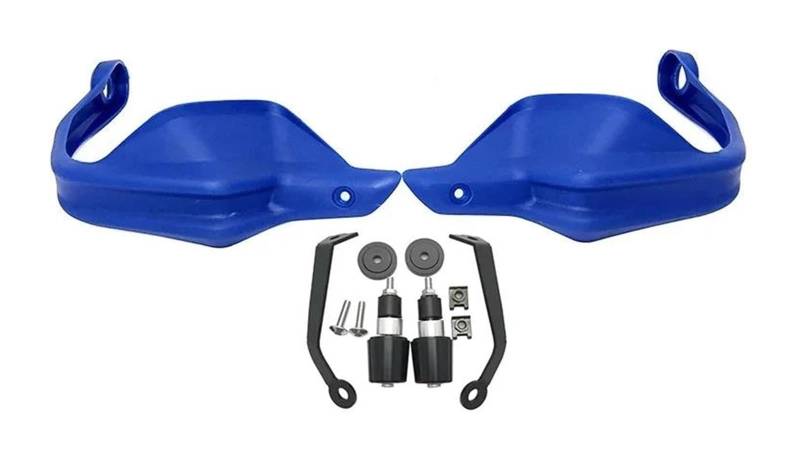 Motorrad Lenkerschutz Für Suz&uki DL250 Für V&Strom DL 250 GW250 2017–2021 Handschützer, Motorrad-Handschützer, Winddichter Schild(Handguard Blue) von RINKTEEA