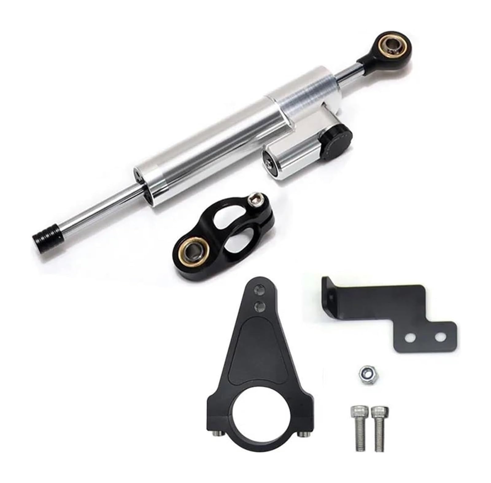 Motorrad Lenkungsdämpfer Stabilisator Für MT09 MT FZ 09 FZ09 FZ-09 2013-2020 Lenkstabilisierungs-Montagehalterungssatz, Einstellbarer Motorrad-Lenkungsdämpferstabilisator(X-11) von RINKTEEA