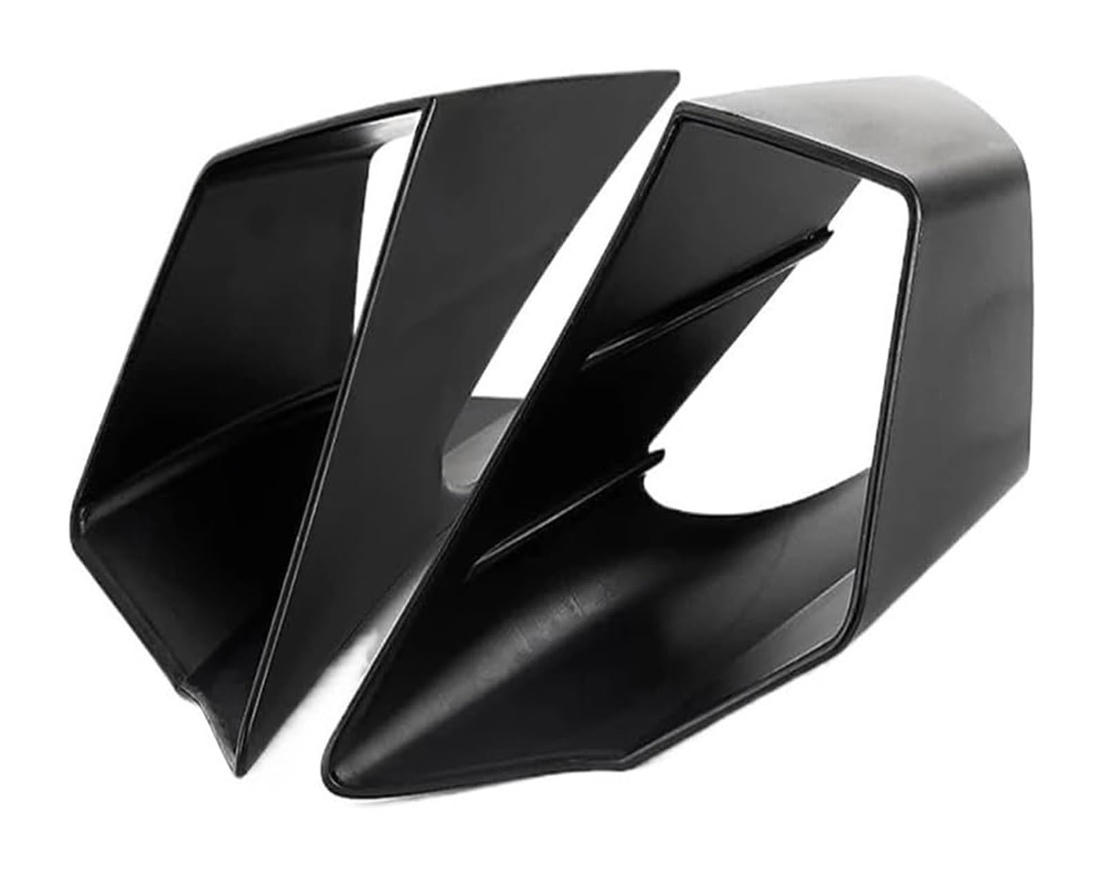 Motorrad Seitenverkleidung Für CBR650R CBR 650R 2019-2023 Motorrad Front Winglets Aerodynamische Flügel Seitenflügel Spoiler Verkleidung(B Type Matte B) von RINKTEEA