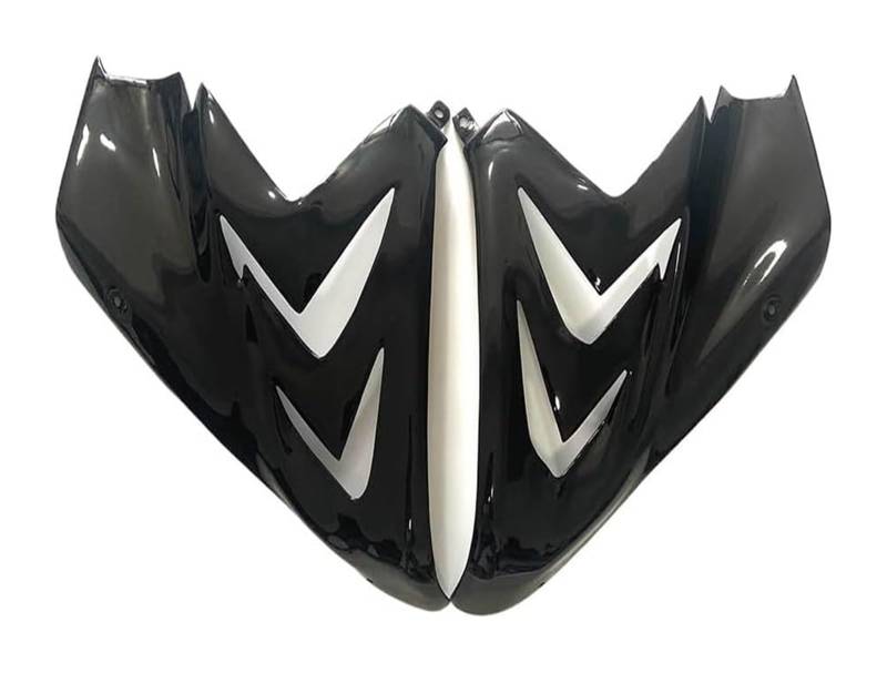 Motorrad Seitenverkleidung Für CBR650R Für CBR 650R 2019-2023 Seite Spoiler Gugel Motorrad Rahmen Spoiler Seite Abdeckung Panel Rahmen Gugel Verkleidung(Bright Black) von RINKTEEA