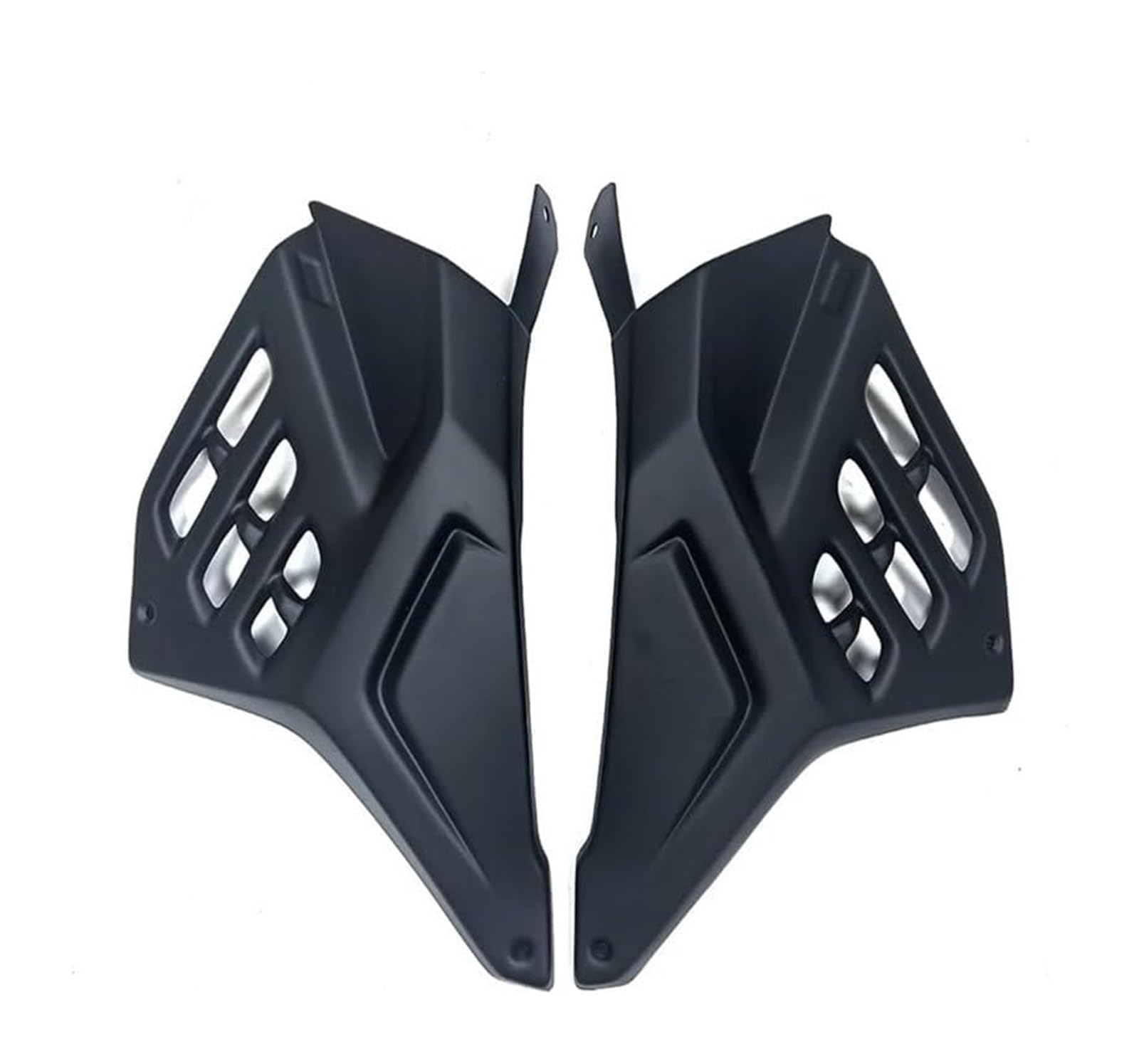 Motorrad Seitenverkleidung Für CBR650R Für CBR 650R 2019-2023 Seite Spoiler Gugel Motorrad Rahmen Spoiler Seite Abdeckung Panel Rahmen Gugel Verkleidung(Matte Black 01) von RINKTEEA