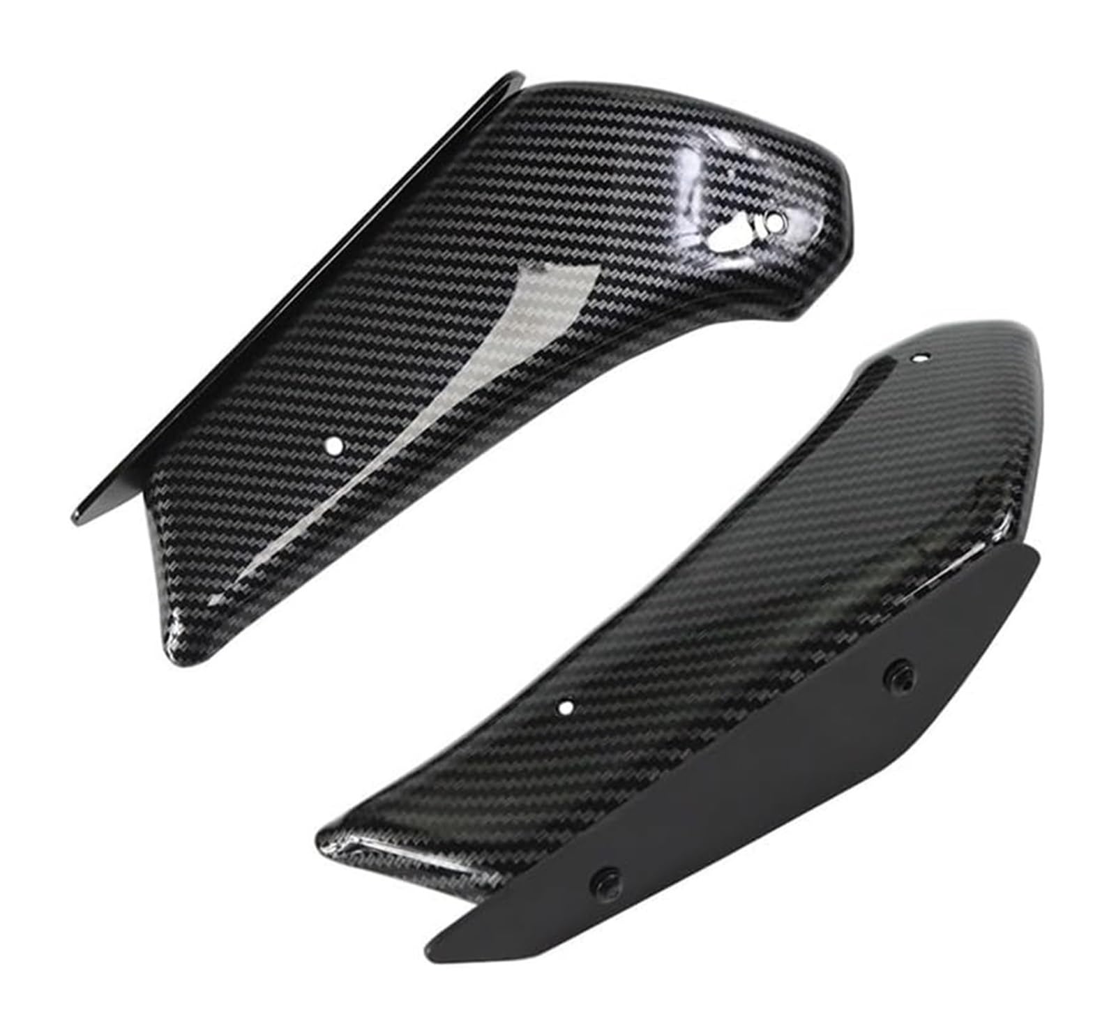 Motorrad Seitenverkleidung Für K&awasaki Für Ninja Für ZX14R Für ZX-14R Für ZZR1400 Motorradverkleidungsteile Aerodynamischer Flügelsatz Fester Winglet-Verkleidungsflügel(Color -06) von RINKTEEA