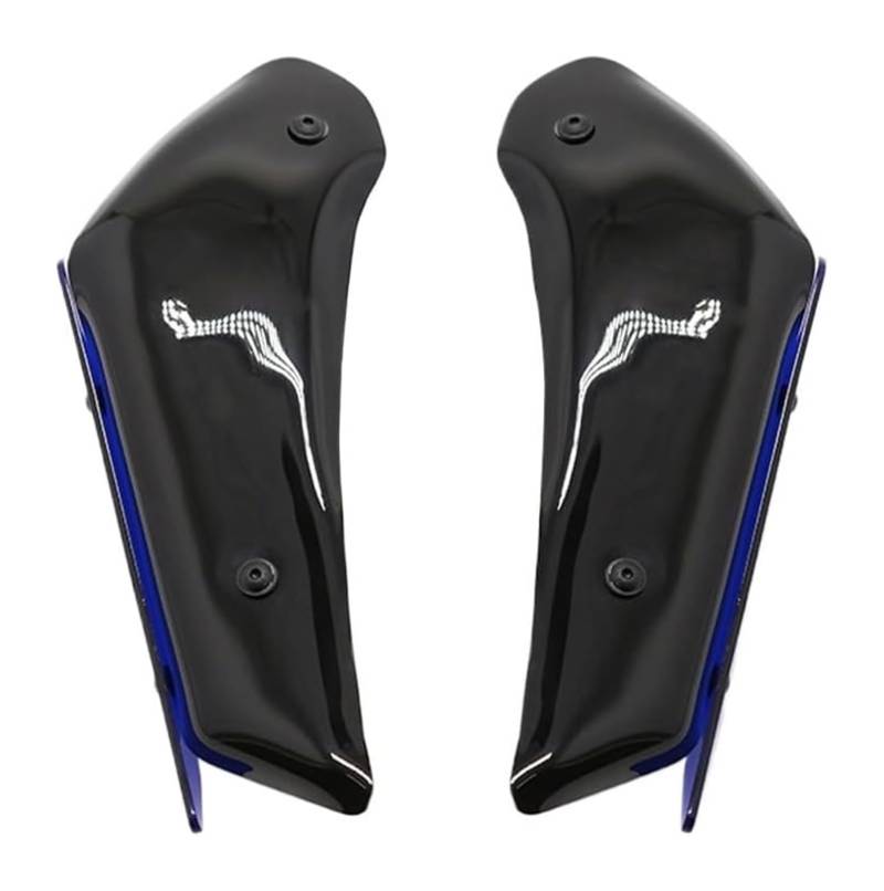 Motorrad Seitenverkleidung Für K&awasaki Für ZX10R Für ZX 10R 10 R 2011-2020 Verkleidung Motorradteile Aerodynamischer Flügelsatz Fester Winglet-Verkleidungsflügel(Blau) von RINKTEEA