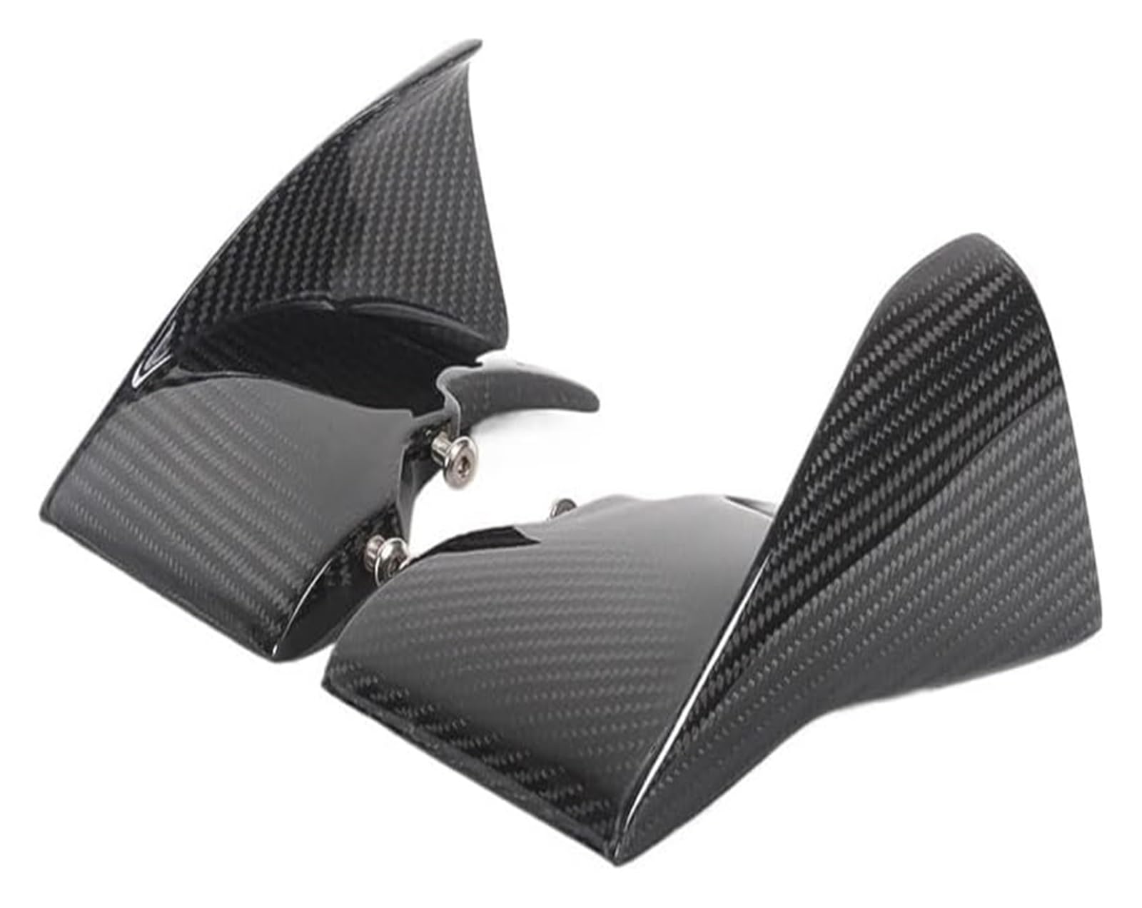 Motorrad Seitenverkleidung Für K&awasaki H2 Motorrad Aerodynamischer Flügel Spoiler Winglets Untere Winglets Motorrad Spoiler Flügel von RINKTEEA