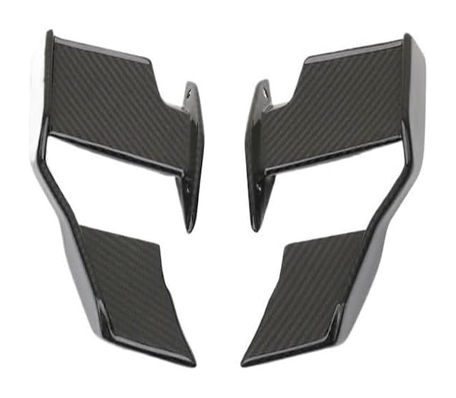 Motorrad Seitenverkleidung Für S1000R Für M1000R 2021-2023 Motorrad Fixed Wing Windschutzscheibe Verkleidung Vorne Aerodynamische Spoiler Winglet von RINKTEEA