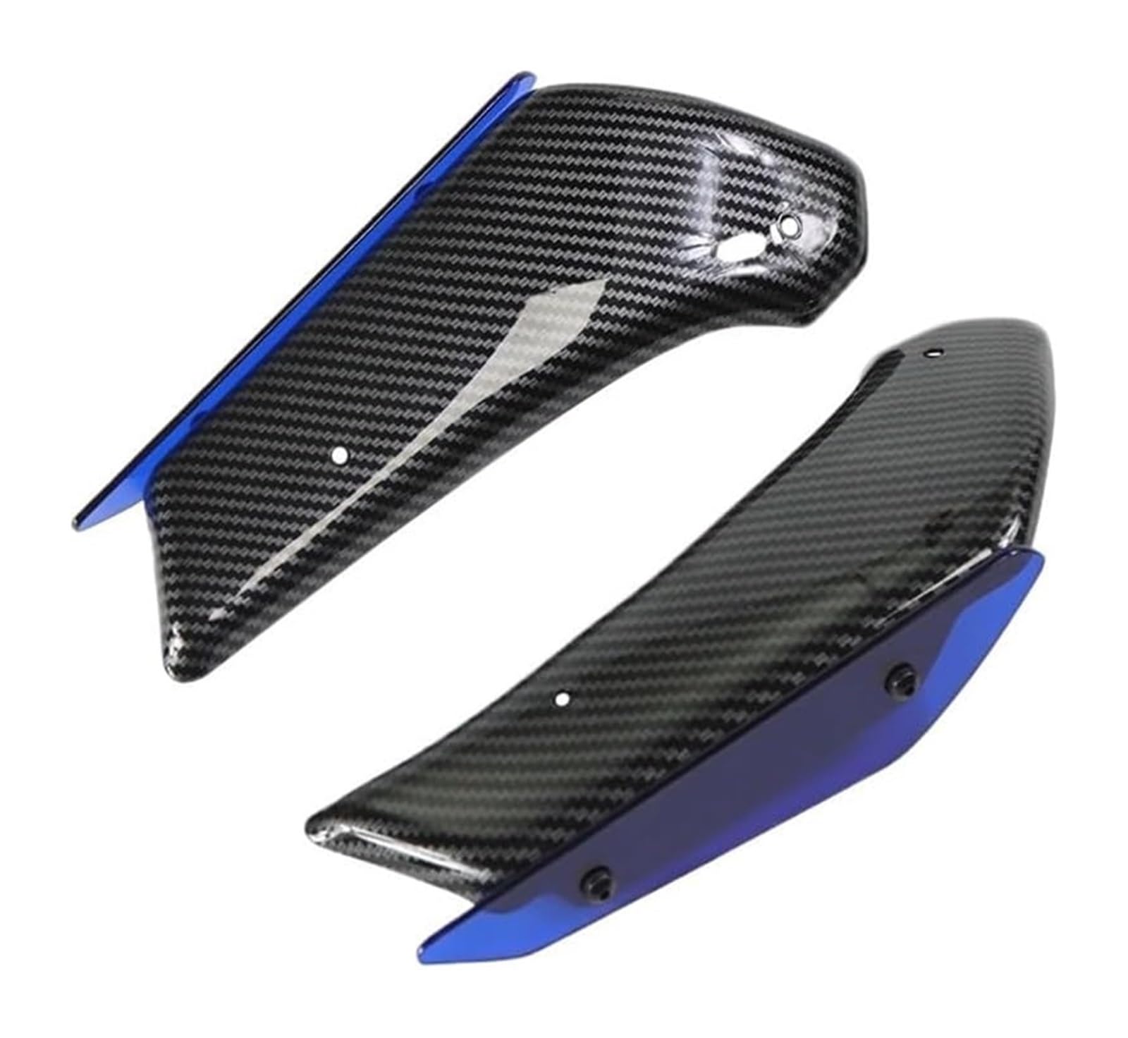 Motorrad Seitenverkleidung Für S1000RR Für M1000RR 2019-2022 Frontspoiler Feste Wind Winglets Motorrad Winglet Aerodynamische Flügel Kit Spoiler(Color -03) von RINKTEEA