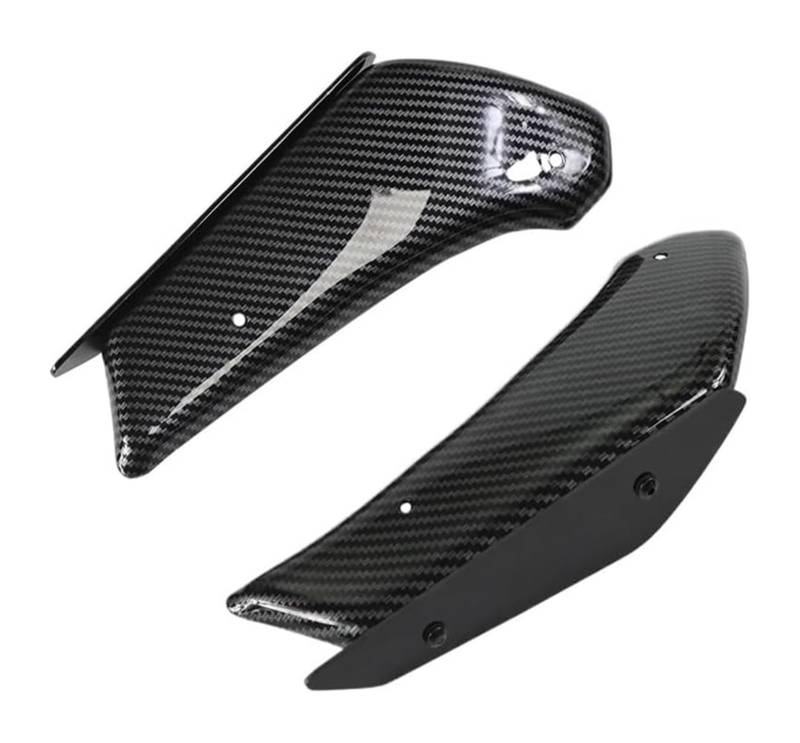 Motorrad Seitenverkleidung Für S1000RR Für M1000RR 2019-2022 Frontspoiler Feste Wind Winglets Motorrad Winglet Aerodynamische Flügel Kit Spoiler(Color -06) von RINKTEEA