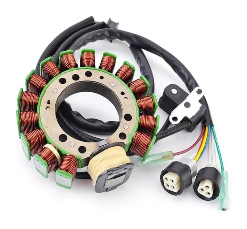 Zündstator Magnetspule Für 1YW-85510-21 Statorspule Für Yam&aha YFM350FW Für Big Für Bear 350 4WD 2WD YFM350X Motorrad-Statorspule von RINKTEEA