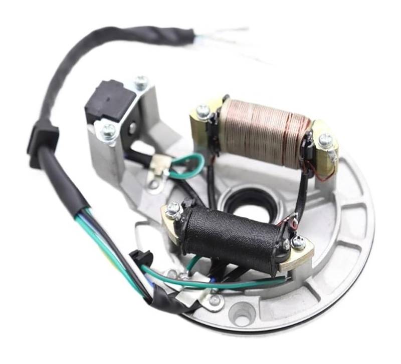 Zündstator Magnetspule Für 70CC 90CC 110CC 125CC Motorrad Magnetische Zündspule Motorrad Spule Zündung Magneto Stator Platte Pit Dirt Bike von RINKTEEA