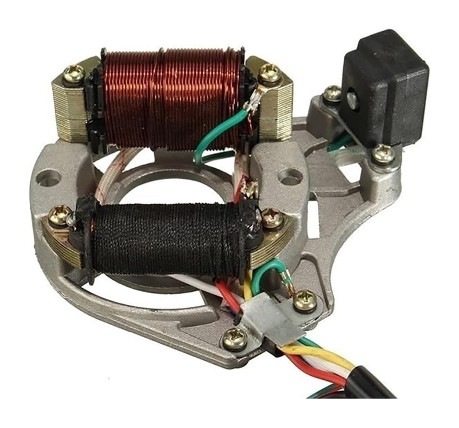 Zündstator Magnetspule Für 90cc 110cc 125cc ATV Motorrad Pit Dirt Bike Teile Magneto Spule Stator Platte Zündung Stator Magneto Platte Lichtmaschine von RINKTEEA