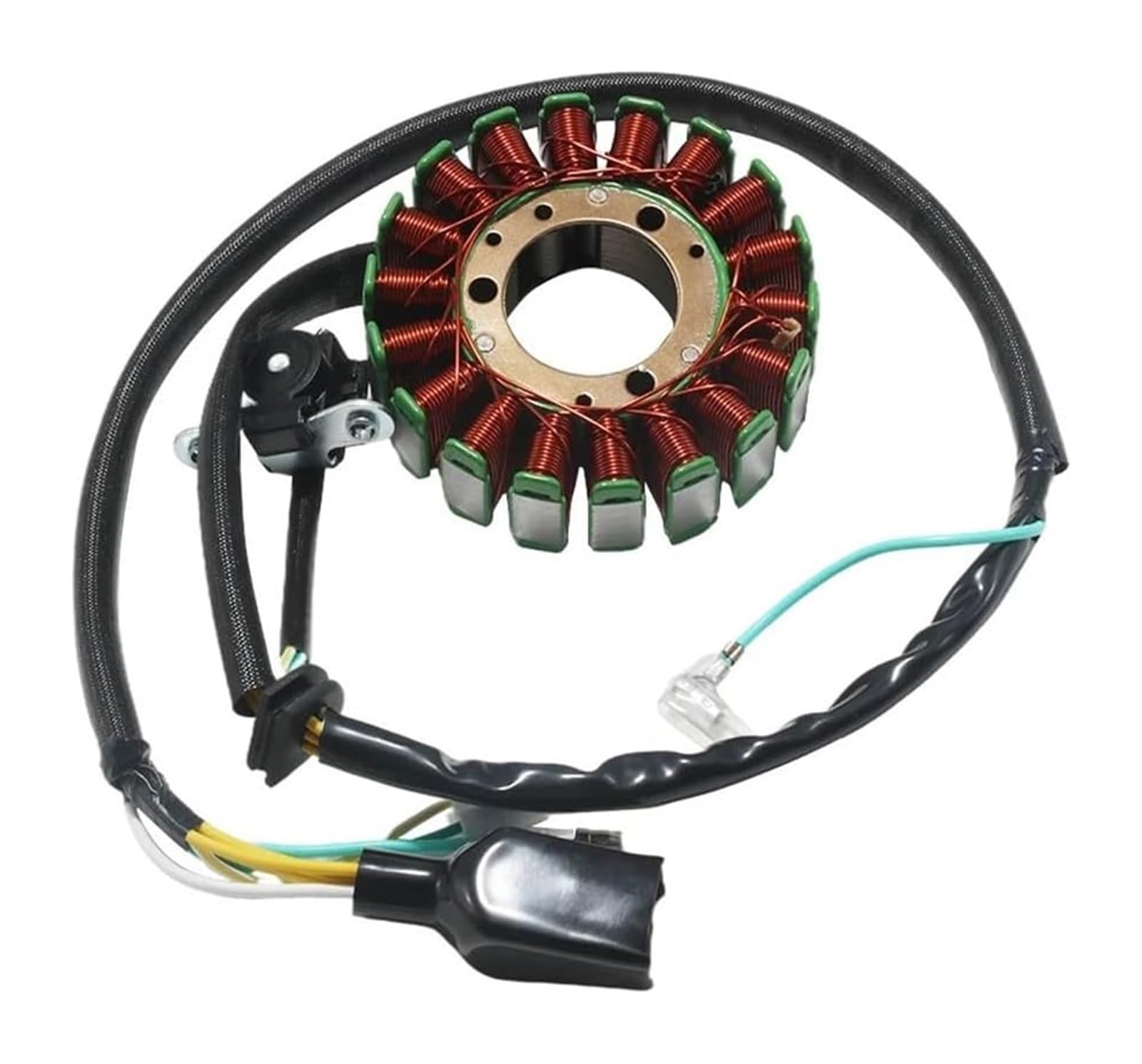 Zündstator Magnetspule Für Kaw&asaki Für Super Für Sherpa KL250-H1 KL250-H2 KL250-H9 KL250-H6F Motorrad Stator Spule Motorrad Generator Stator Spule Comp von RINKTEEA