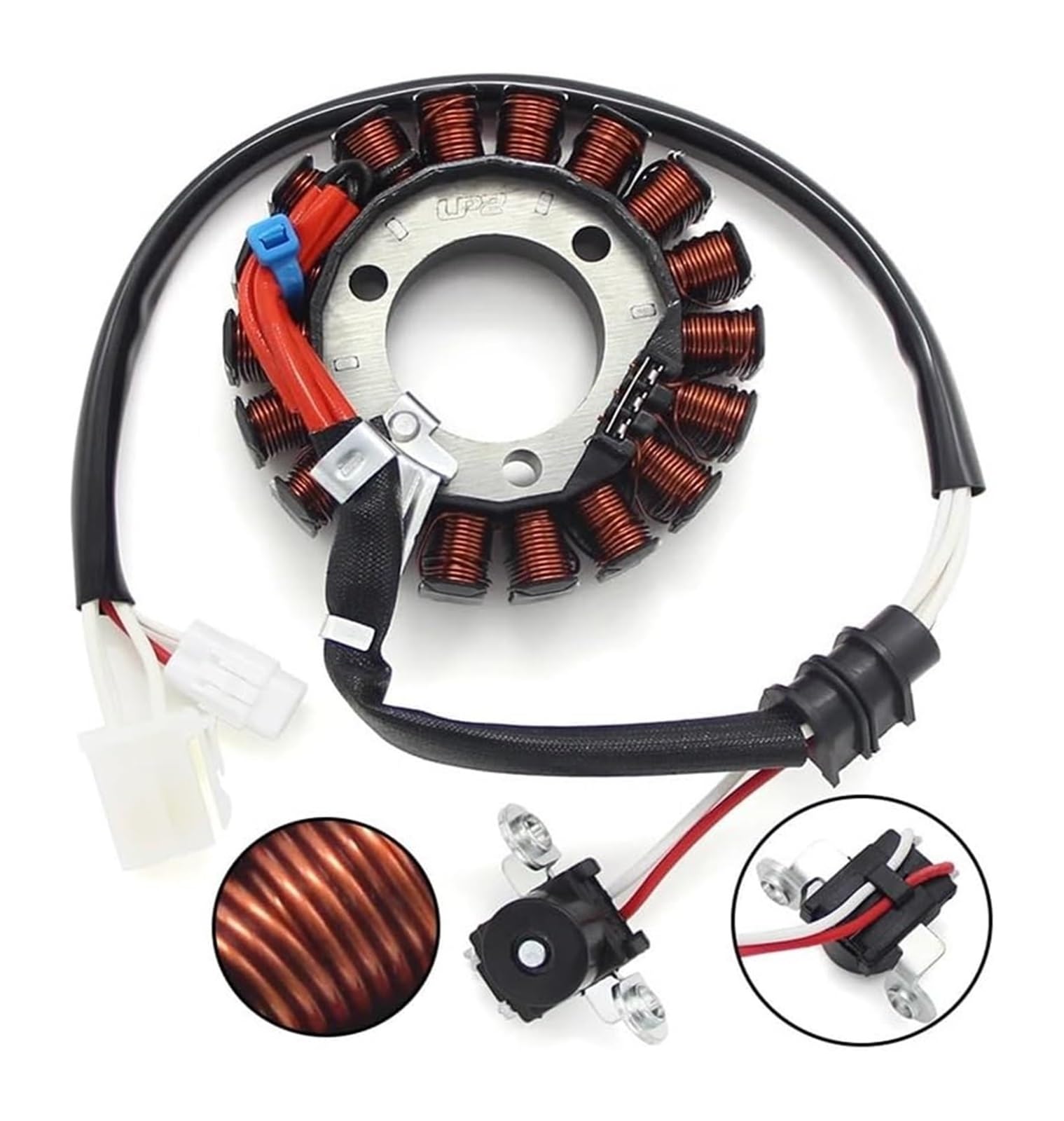 Zündstator Magnetspule Für Yam&aha MT125 MT-125 ABS WR125R WR125X YZF R125 Motorrad Stator Spule Motorrad Generator Stator Spule Comp von RINKTEEA