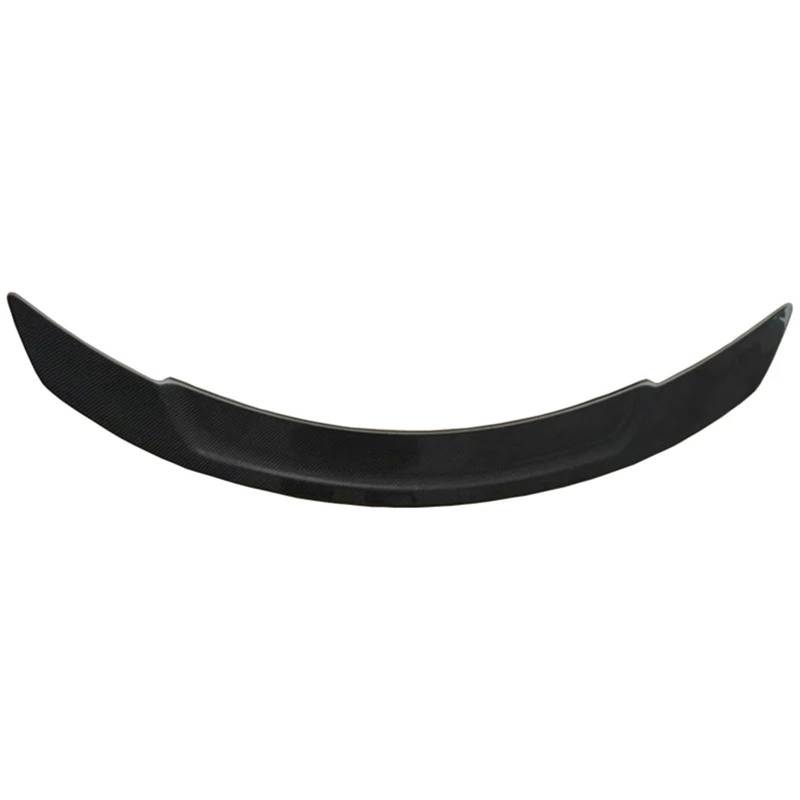 Auto Heckflosse Für Benz Für CLA W117 Für CLA180 Für CLA200 250 Für CLA260 Für CLA45 2014-2018 RT Style Carbon Fiber Heckspoilerlippe Flügelspoiler Auto Heckspoiler Spoiler(Black Topcoat) von RIOVOEE