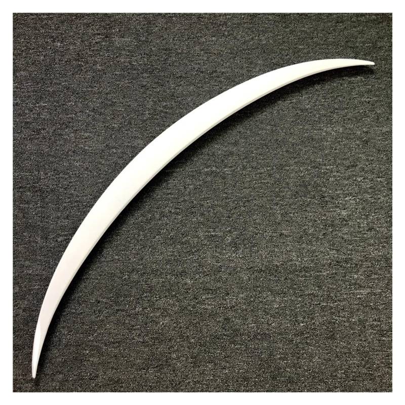 Auto Heckflosse Für Benz W205 C205 Für C-Class C250 C300 C350 Für 4-Door 2014-2020 Autoflügelspoiler Heckspoiler ABS Heckspoilerlippe Auto Heckspoiler Spoiler(White) von RIOVOEE