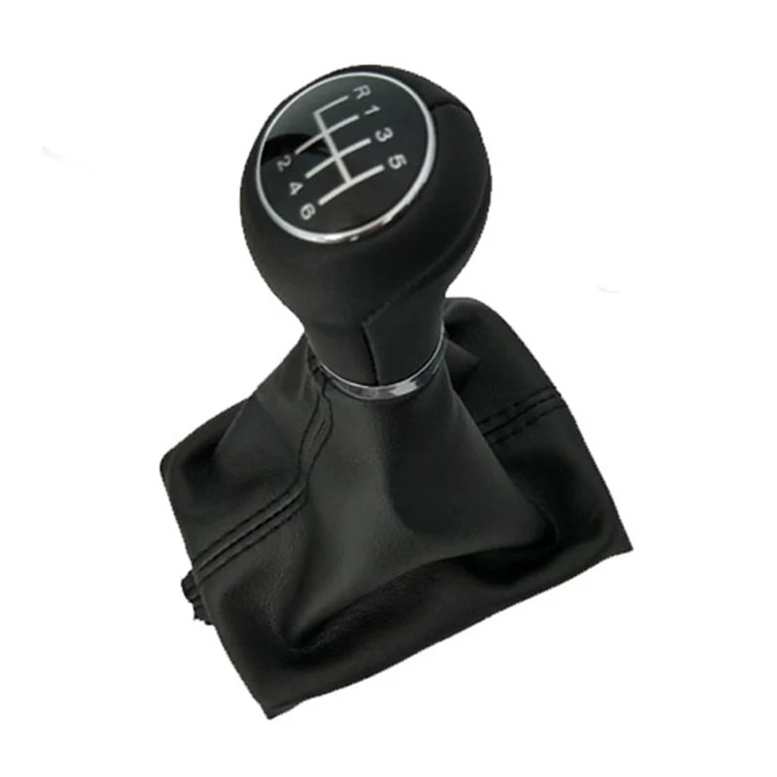 Auto Schaltknauf Schaltknäufe Für A6 Für A4 S4 B8 8K Für A5 8T 8F Für Q5 8R 2007-2015 C6 2004-2012 5 6 Gang Auto Shift Schaltknauf Mit Leder Schaltmanschetten Schaltknäufe(6 Speed) von RIOVOEE