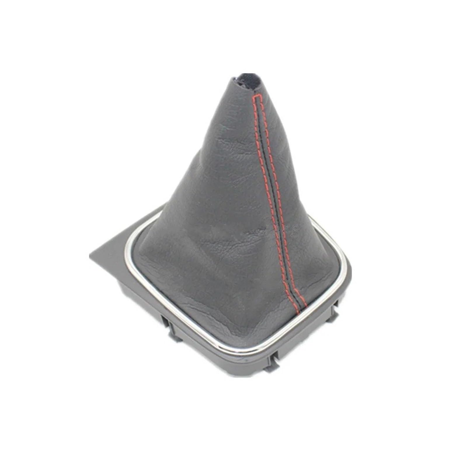 Auto Schaltknauf Schaltknäufe Für VW Für Scirocco 2009 2010 2011 2012 2013 2014 Car-Stying 6-Gang-Auto-Schaltknauf Mit Ledermanschette Schaltknäufe(Boot red line) von RIOVOEE