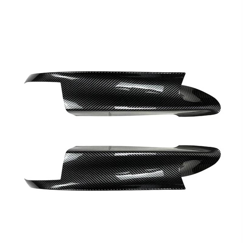 Frontspoiler Für 3 Serie Für M3 E90 E91 E92 E93 2006-2013 Auto Zubehör Körper Kit 4 PCS Front Lip Splitter Diffusor Spoiler Für ABS Frontlippe Splitter(Lip Carbon Look) von RIOVOEE