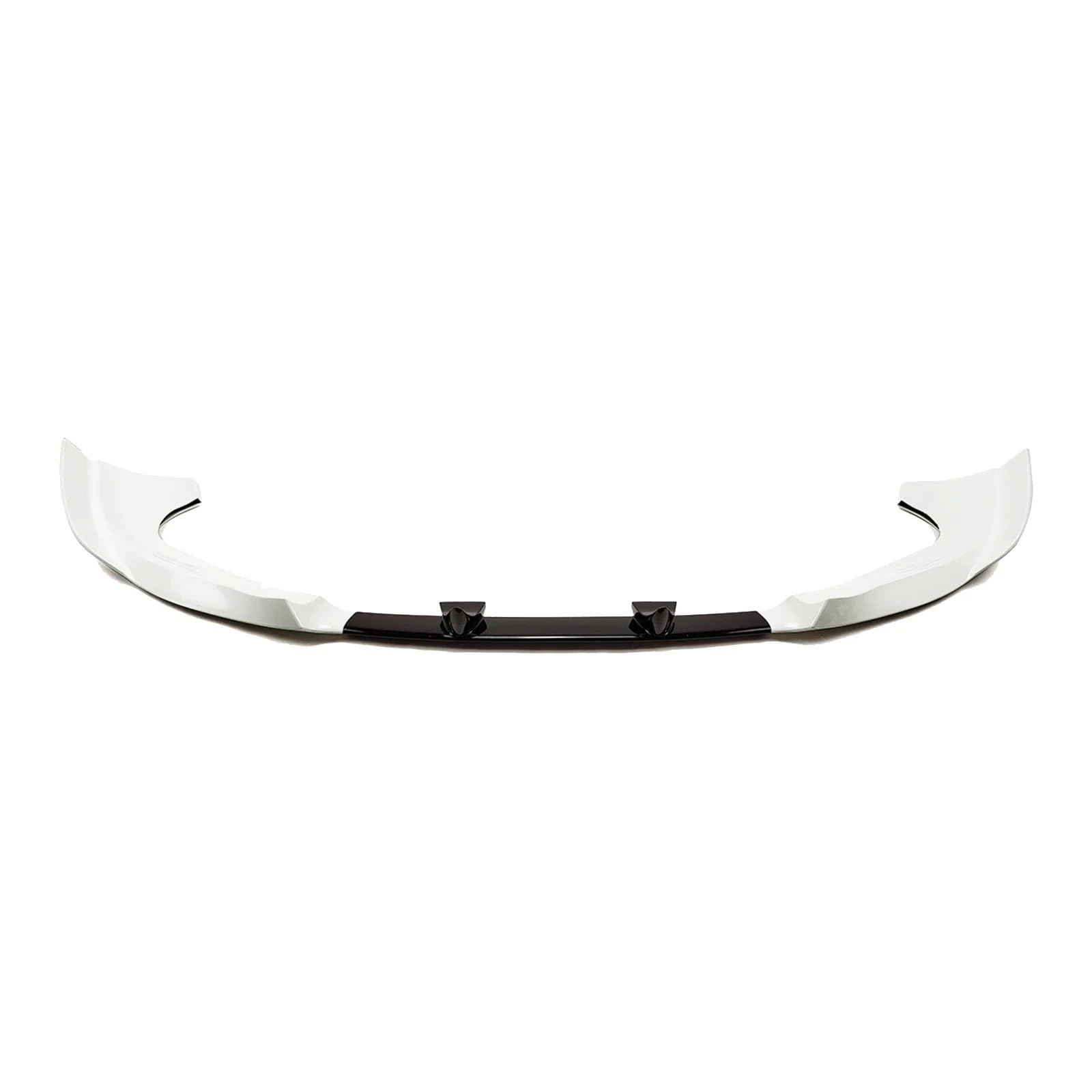 Frontspoiler Für Jeep Für Grand Für Cherokee Für SRT 2012-2016 Für SRT8 Auto Front Stoßstange Lip Splitter Spoiler Carbon Faser Stil Körper Kit Weiß Rot 3PCS Frontlippe Splitter(White Black) von RIOVOEE