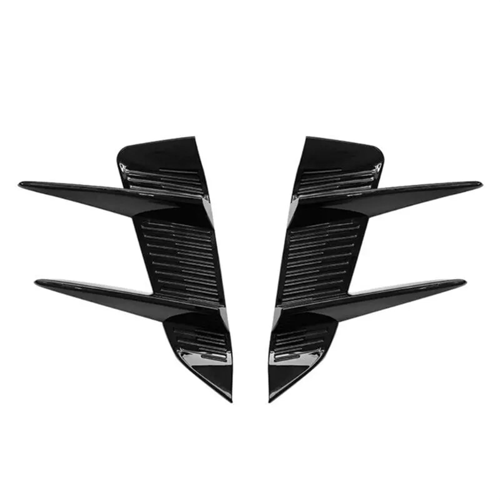 Frontspoiler Für MG4 EV 2022 2023 2024 Auto Aufkleber Außen Modifikation Zubehör Auto Frontschürze Spoiler Seite Air Vent Trim Abdeckung Trim Frontlippe Splitter von RIOVOEE