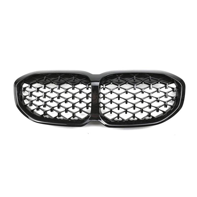 Kühlergrille Für 1er F40 116i 118i 120i 128ti M135i XDrive 2019-2022 1 Paar M-Farbe Glänzend Schwarz Auto-Frontstoßstangen-Nierengrillgitter Frontgrill Kühler(Type 2) von RIOVOEE