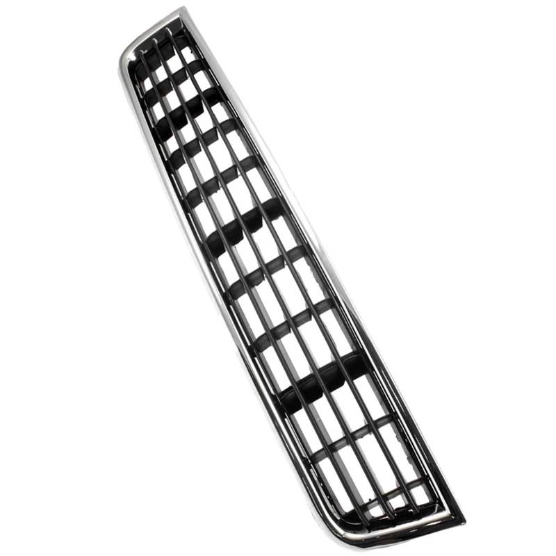 Kühlergrille Für A4 B6 Für Limousine 2002 2003 2004 2005 Front Lower Bumper Honeycomb Grille Mesh Center Racing Grill Ersatz Frontgrill Kühler(Chrome Black) von RIOVOEE