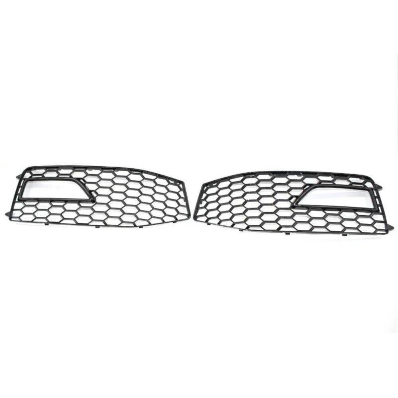 Kühlergrille Für A4 B8.5 Für S-Line S4 2012 2013 2014 2015 Mesh Frontschürze Unteren Grill RS4 2X Waben Stil Nebel Licht Lampe Abdeckung Grill Frontgrill Kühler von RIOVOEE