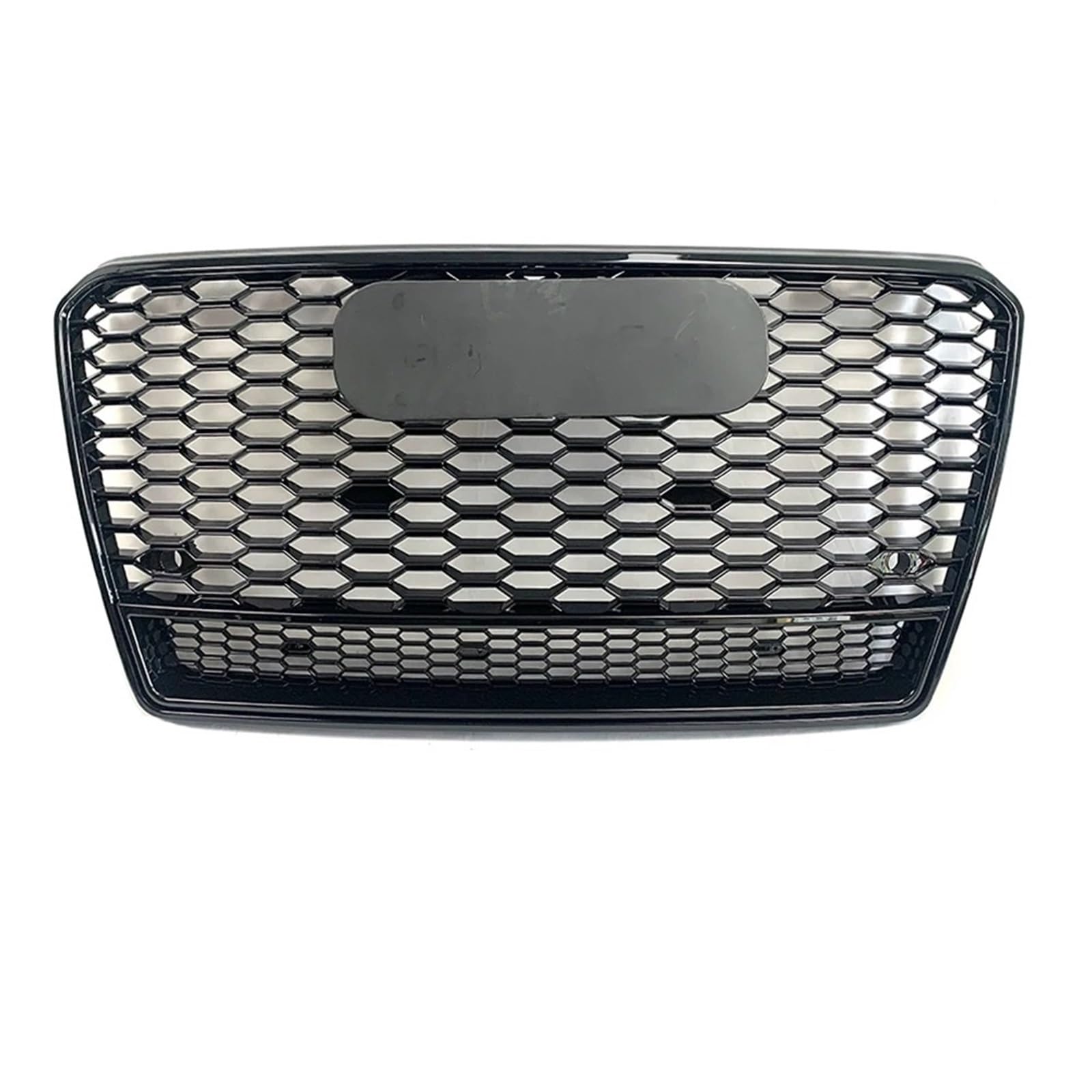 Kühlergrille Für A7 S7 4G 2010–2014 Bis RS7 Style Racing Grills Mit Ganz Glänzend Schwarzem Kühlergrill Frontstoßstangengrill Passend Frontgrill Kühler(All Glossy Black) von RIOVOEE