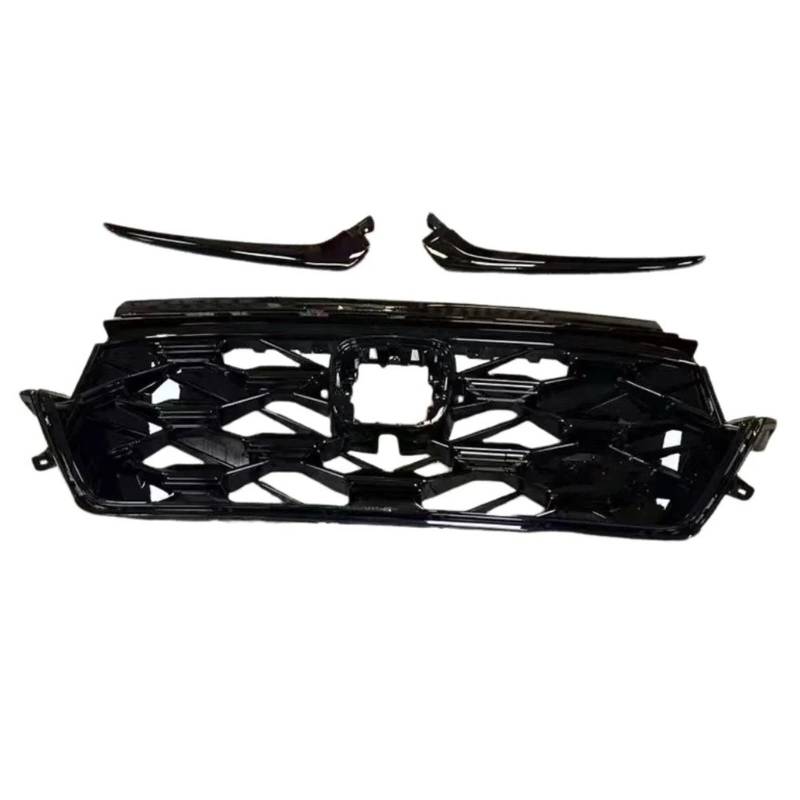 Kühlergrille Für CRV Für C-RV 2023 2024 2025 Für Abs Frontgrill Grill Mesh Maske Abdeckung Auto Zubehör Vorne Racing Grills Frontgrill Kühler von RIOVOEE