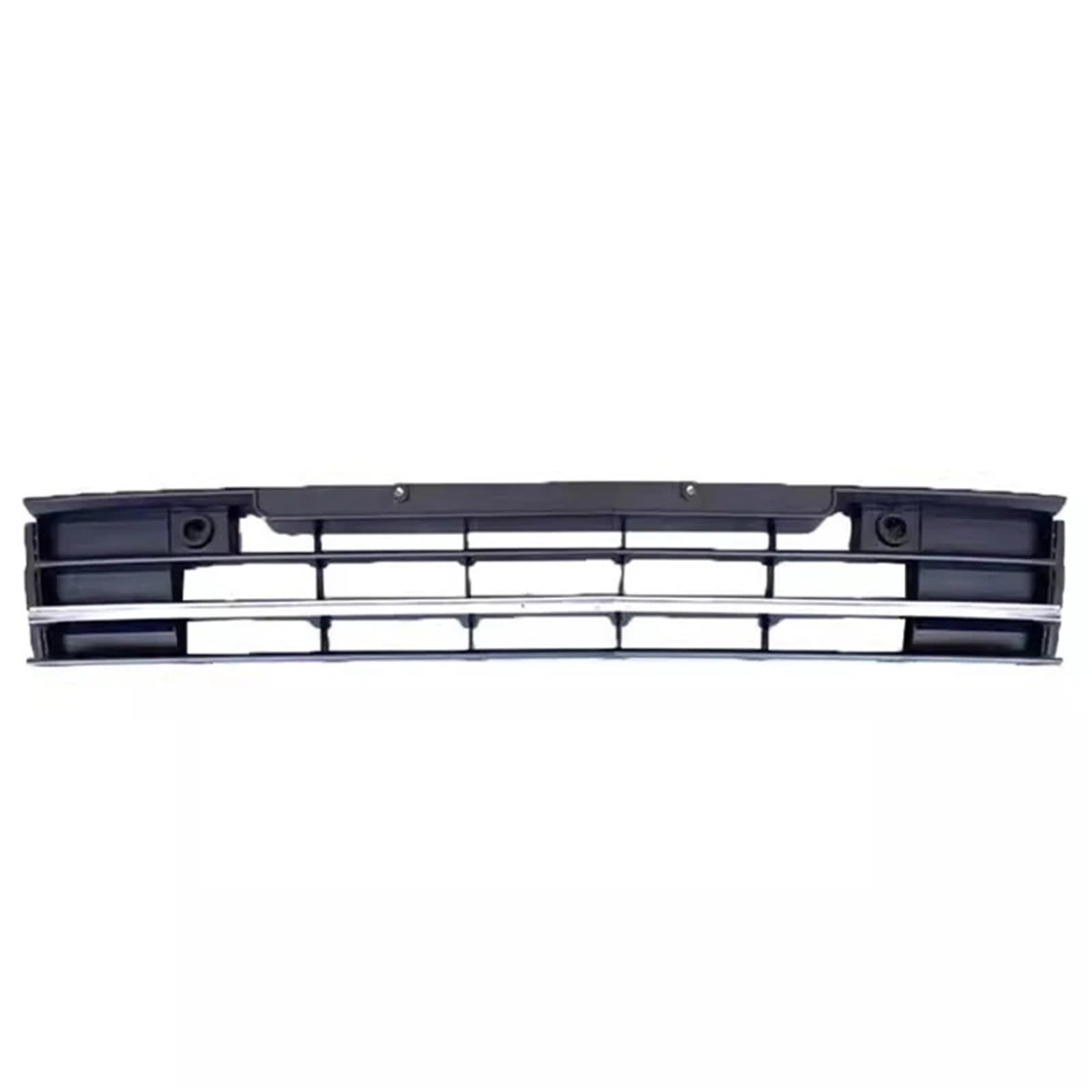 Kühlergrille Für VW Für Passat Nms 2016 2017 2018 Auto Vorderen Stoßfänger Unteren Mittleren Net Grille Racing Grill Abdeckung Trim Mit Helle Streifen Frontgrill Kühler(Black with Strip) von RIOVOEE