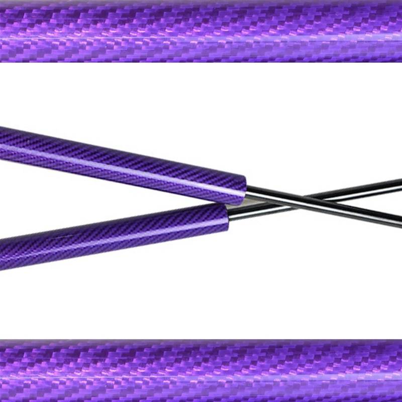 Motorhaubenlift Vorne Für Alfa Für Romeo 33 MK2 1990-1995 Modifizieren Sie Die Gasdruckfedern Vorne An Der Motorhaube Und Der Motorhaube Haubendämpfer(Purple Carbon Fiber) von RIOVOEE