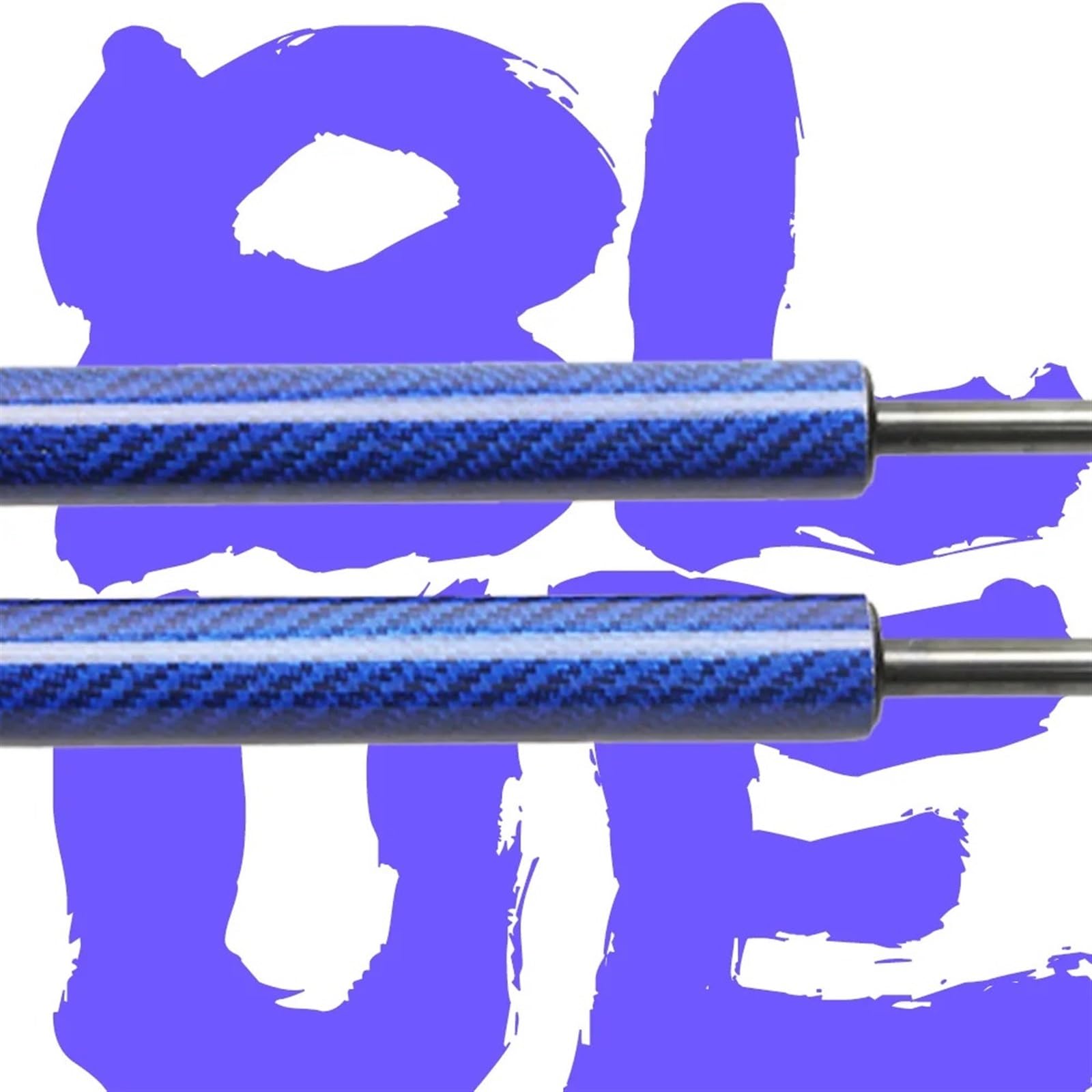 Motorhaubenlift Vorne Für Toyota Für Porte AP10 2004-2012 Gas Strut Lift Unterstützung Vorderen Haube Ändern Gas Quellen Stoßdämpfer Haube Dämpfer Haubendämpfer(Blue Carbon Fiber) von RIOVOEE