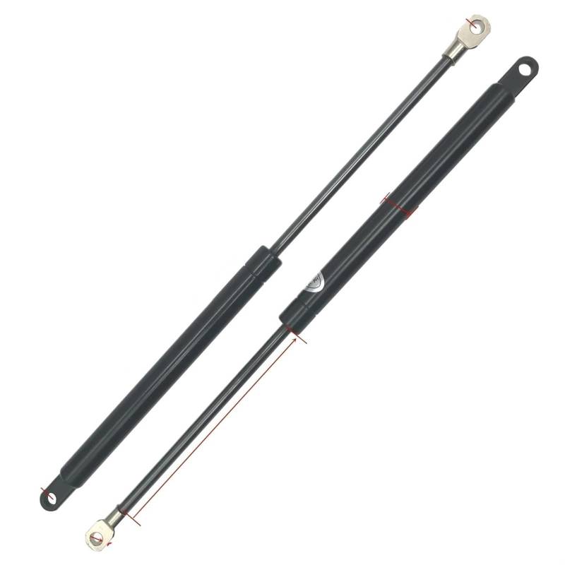 Motorhaubenlift Vorne Universal 200/300N 20/30 Kg 300mm Gas Frühling Stoßdämpfer Lift Unterstützung Boot Motorhaube Strut Bar Für Auto RV Bett Maschine Haubendämpfer(200N 20kg) von RIOVOEE