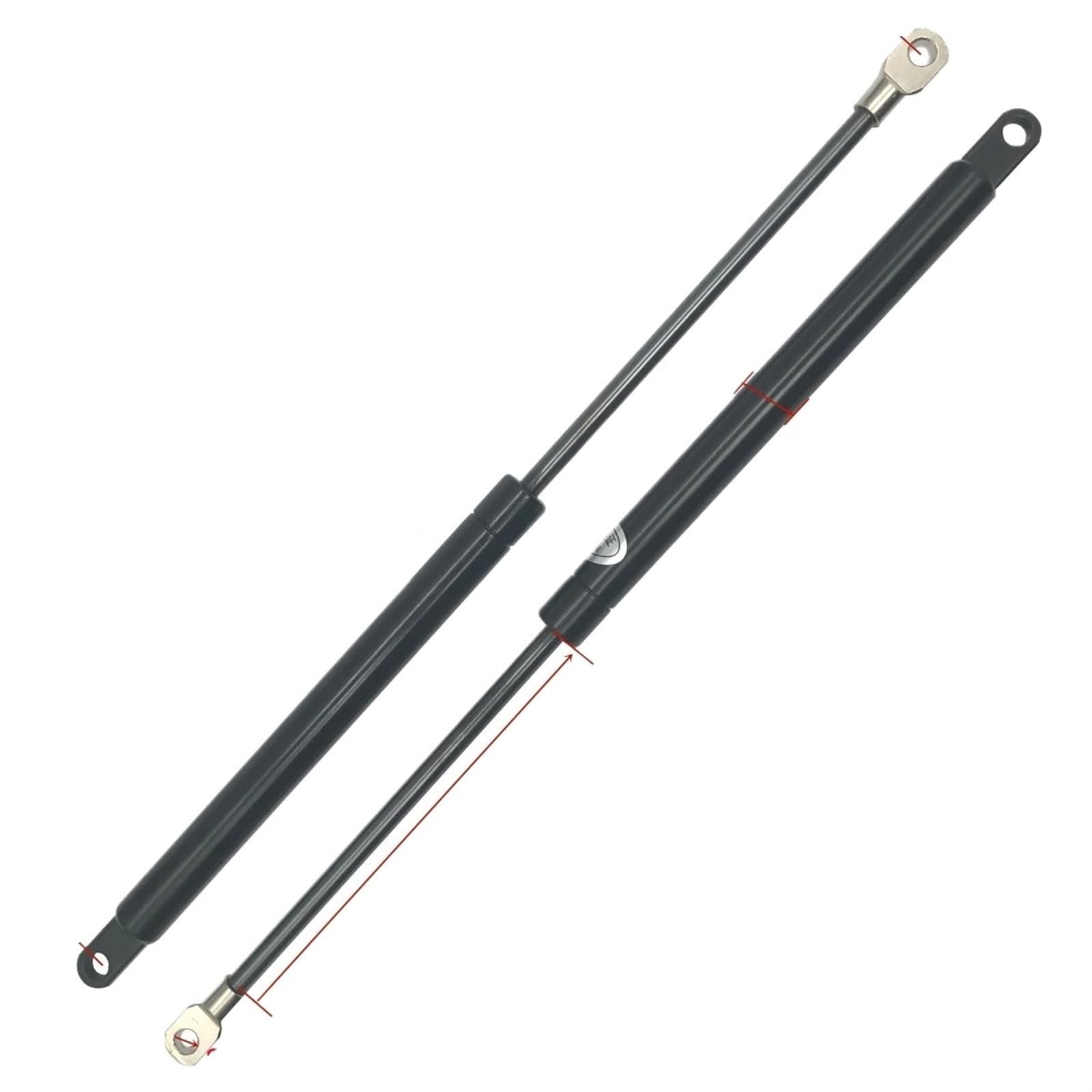 Motorhaubenlift Vorne Universal 200/300N 20/30 Kg 300mm Gas Frühling Stoßdämpfer Lift Unterstützung Boot Motorhaube Strut Bar Für Auto RV Bett Maschine Haubendämpfer(300N 30kg) von RIOVOEE