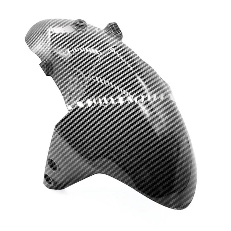 Motorrad Kotflügel Für MT-09 SP Für MT-09 2021 2022 2023 Vorderreifen Hugger Fender Kotflügel Motorrad Rad Spritzschutz Zubehör Motorrad Schutzblech(Carbon Fiber Look) von RIOVOEE