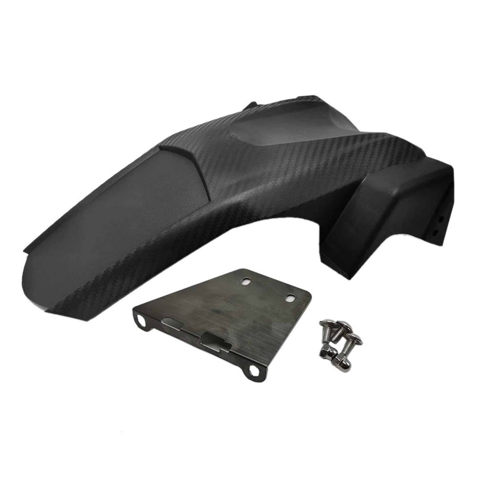 Motorrad Kotflügel Für NMAX 155 Für NMAX 150 2020 2021 Motorrad Kotflügel Hinten Kotflügel Hugger Splash Guard Carbon Faser Muster Motorrad Schutzblech(B 16-19) von RIOVOEE