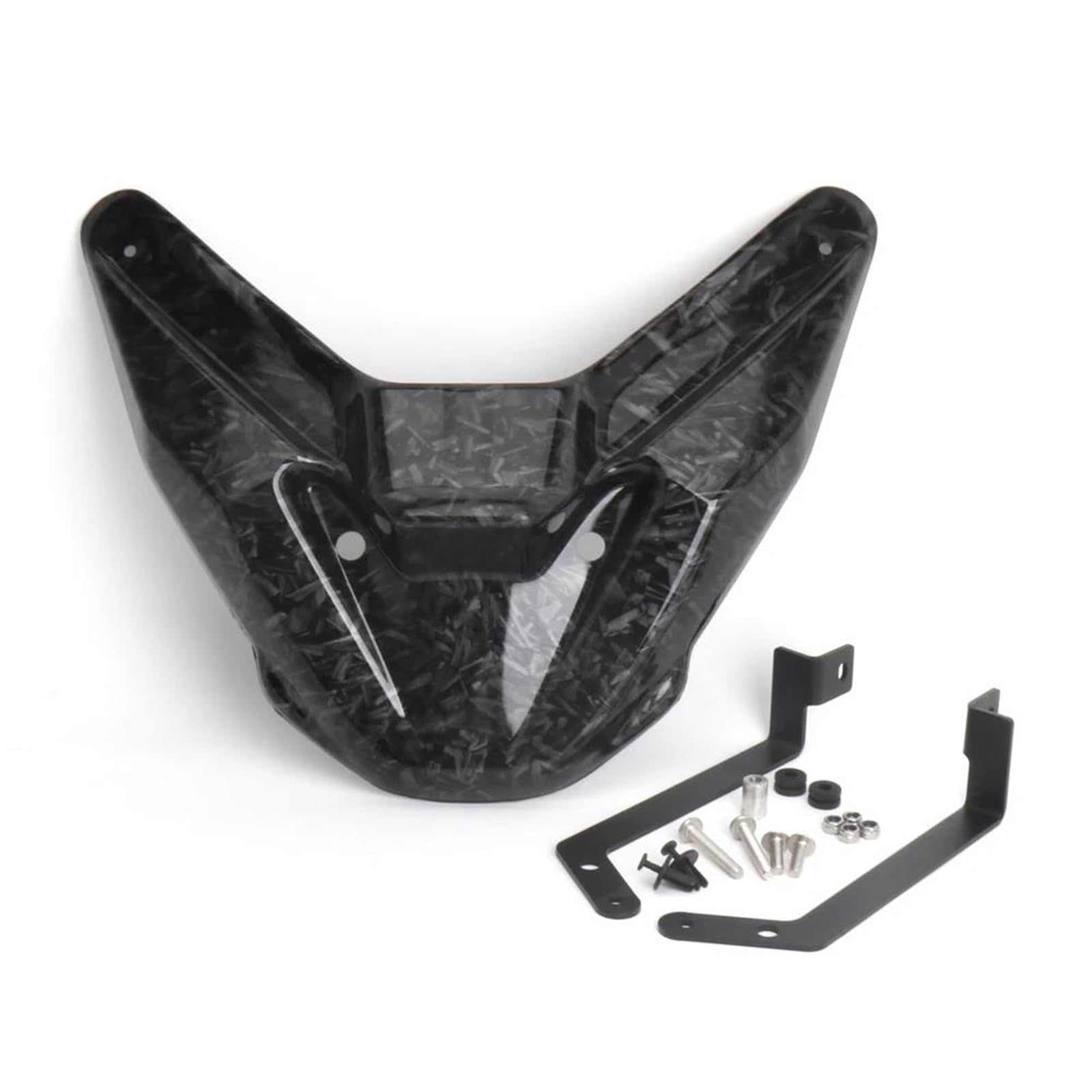 Motorrad Kotflügel Für XL 750 Für TRANSALP XL750 Für Transalp 2023 2024 Vorder Schnabel Motorrad Zubehör Rad Fender Nase Verlängerung Abdeckung Fender Kotflügel(Forging Pattern) von RIOVOEE