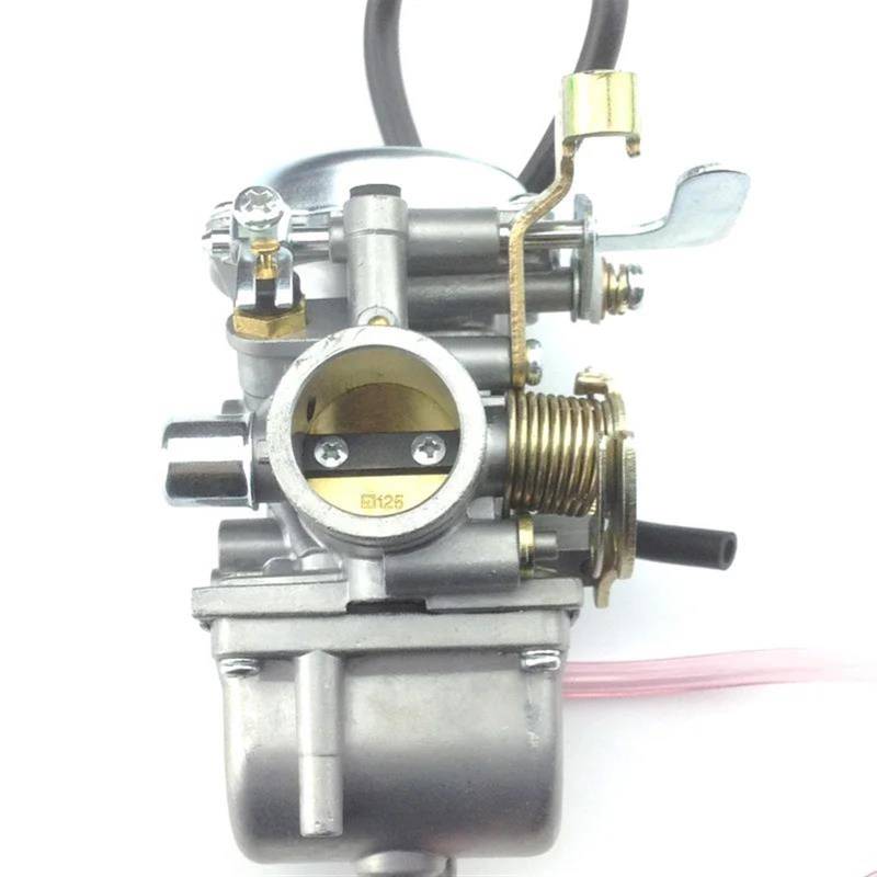 Motorrad Vergaser Für GN125 Für GN200 GN250 250QY 250E-A 250GS Carb Teile Kraftstoff Versorgung System Motor Zubehör Motorrad Motorrad Roller Vergaser(125) von RIOVOEE