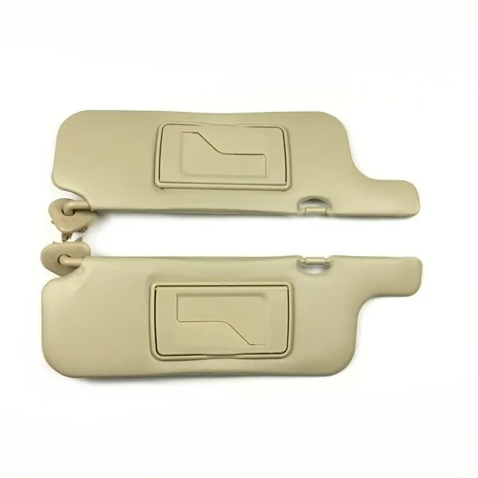 Sonnenblende Für Toyota Für Corolla 2003-2012 Beige Innere Sonnenblende Sonnenschutz Frontscheibe Sonnenblende Antiblende Sonnenschutzdach Mit Spiegel Kit Auto-Sonnenblende(Left and Right) von RIOVOEE