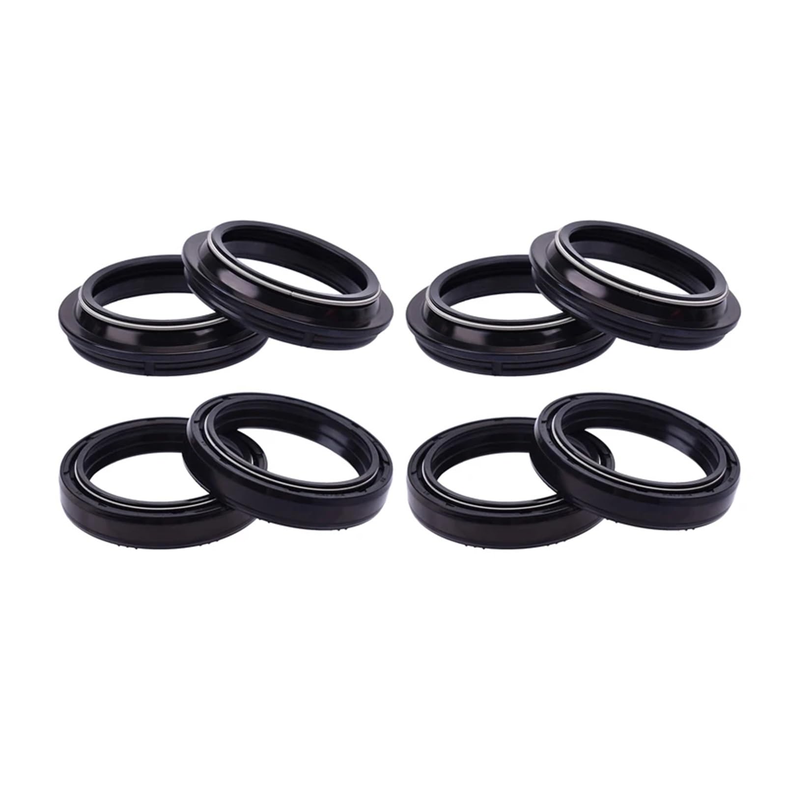 43x55x9,5/10,5 Gabel Öl Dichtung Staub Abdeckung for GSX 1250 1250 FA 2010-2012 M 1600(4pcs seal 4pc cover) von RIUGHJID