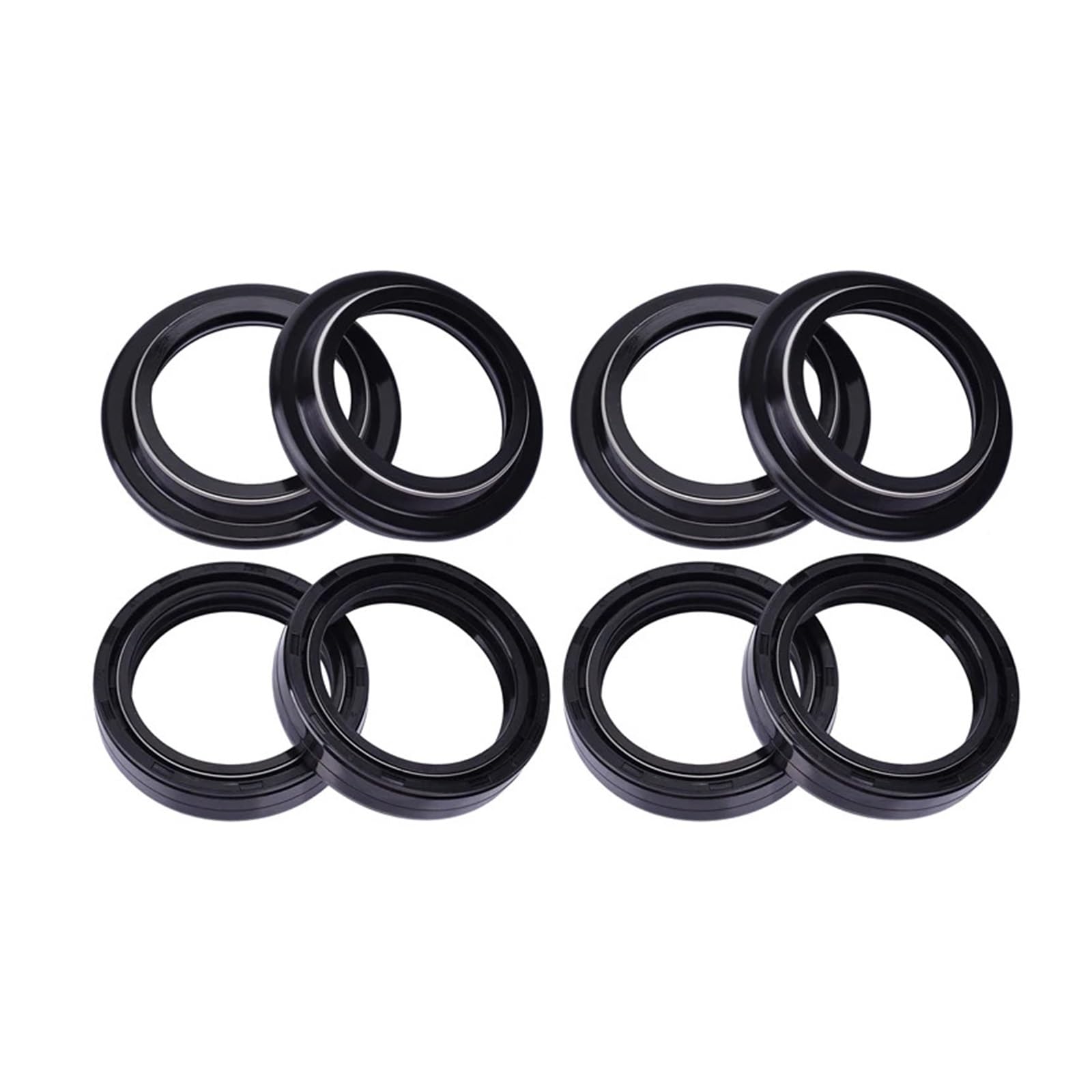 Gabel Öl Dichtung Staub Abdeckung for GSX750 GSX750F GSX750R GSX 750 F GSXR750 GSX-R750 L/M WN-WP AUF DEM KOPF GSXR GSX-R 750(4pc seal 4pc cover) von RIUGHJID