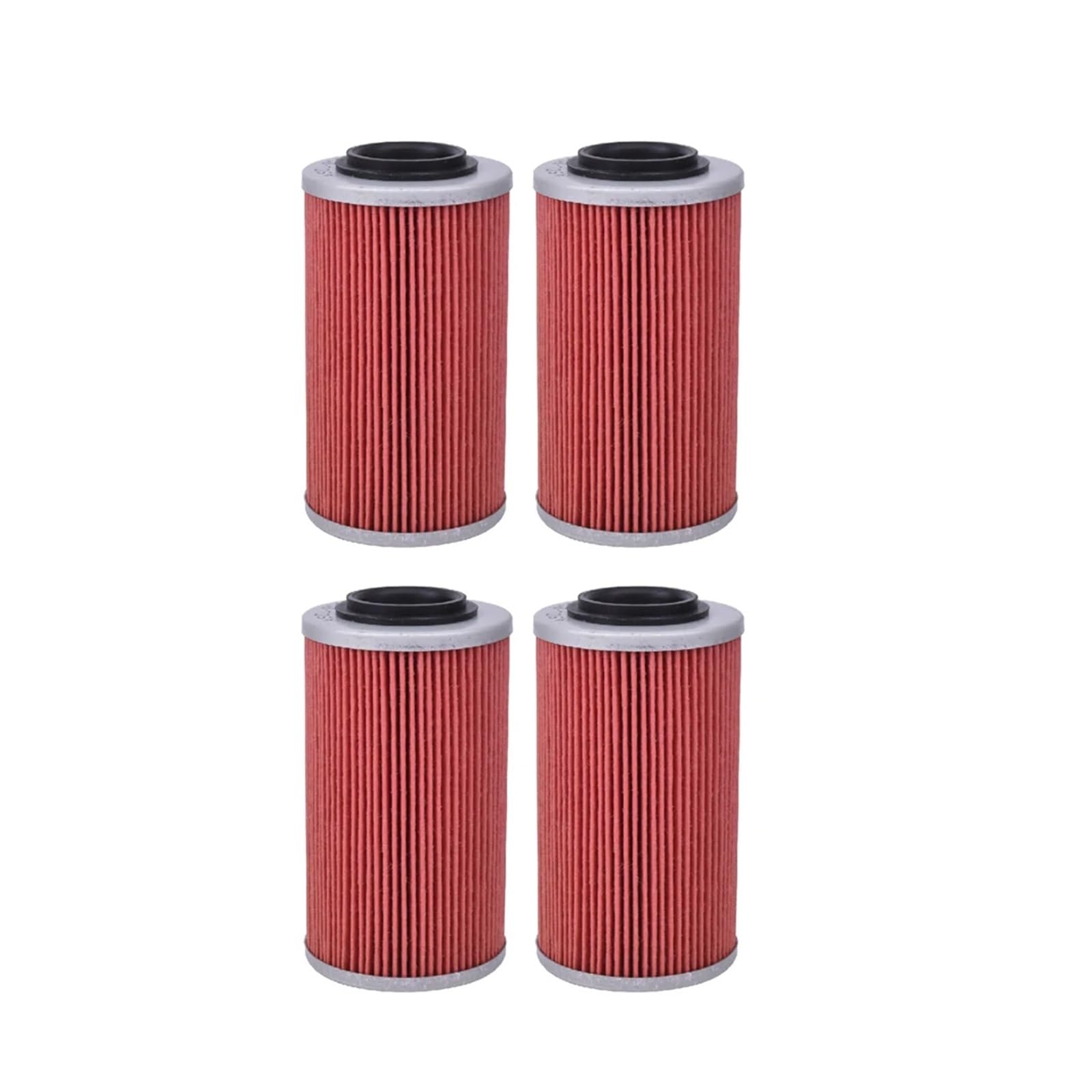 Motoröl Filter for Meer-Doo GTX LTD GTX S 155 WAKE 155 Wake Pro 215 RXP RXP-X 255 RXT-X als RXT ist 260 RXP260 RXT260 08-16(4pcs Red) von RIUGHJID