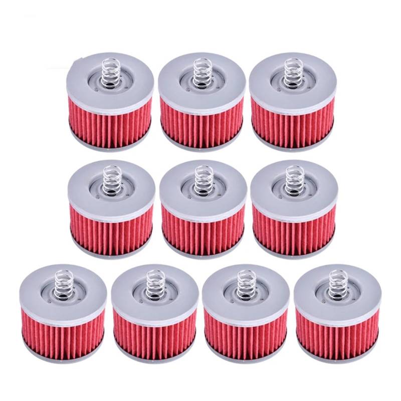 Motorrad Ölfilter for GT 650 GT650 GT650R GT650S RS Sport Fi touring GV650 SE EFI ST7 GV700 2005-2015(10pcs oil filter) von RIUGHJID